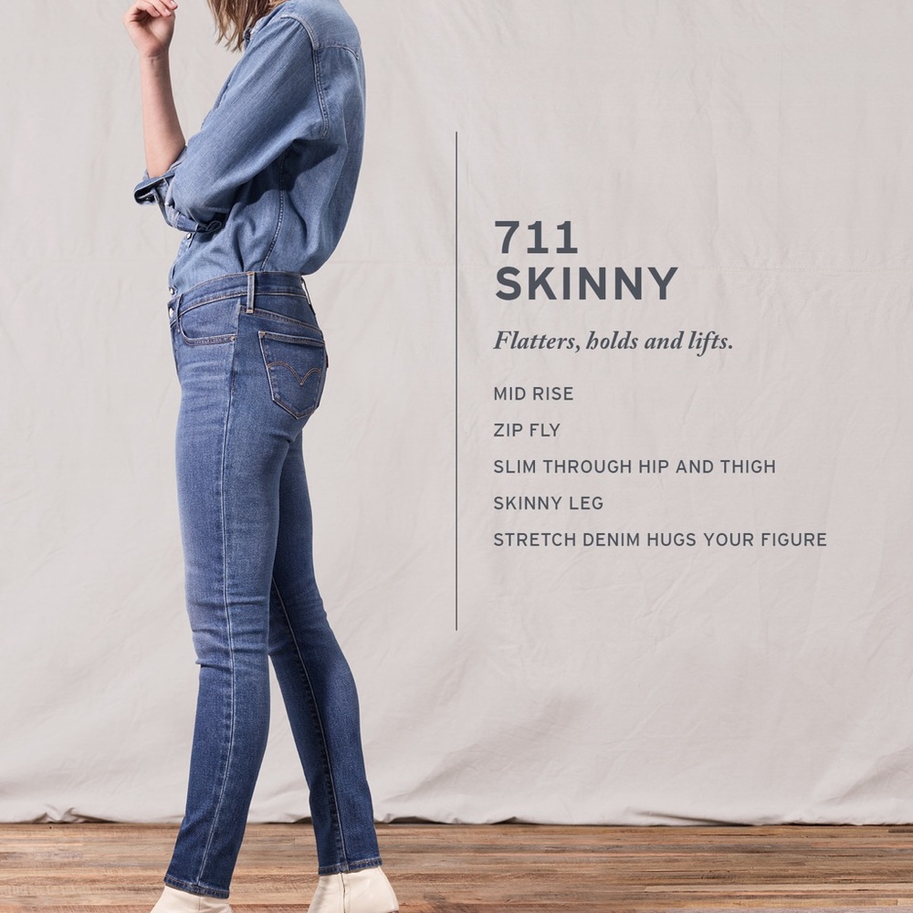 Levi’s 711 Skinny Jeans